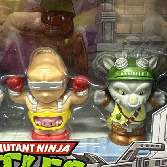 Teenage Mutant Ninja Turtles Villains Little People Collector Set Fisher Price - Picture 3 of 9